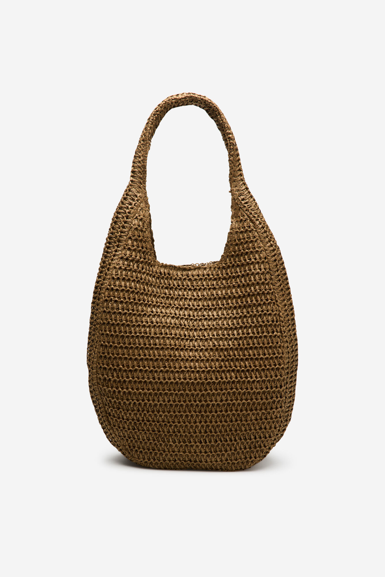 Cortefiel Mala hobo entran&ccedil;ada de r&aacute;fia