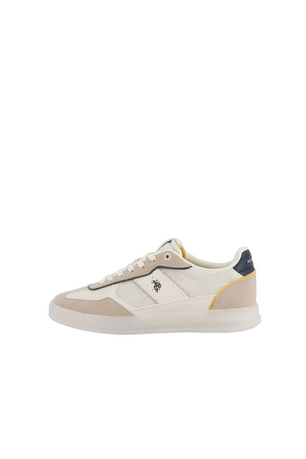 Us Polo Cal&ccedil;ado casual de homem Branco
