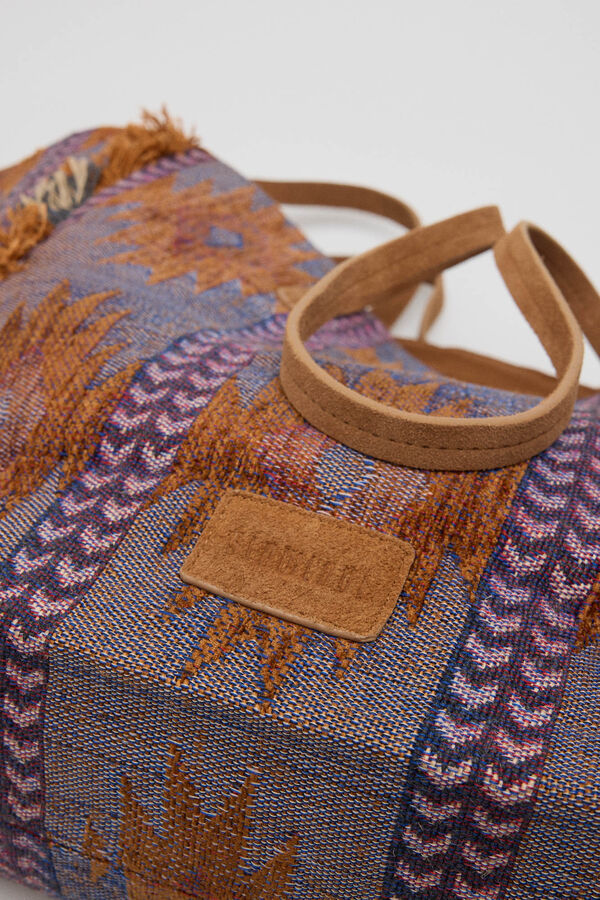 Slowlove Bolso shopper &eacute;tnico Multicolor