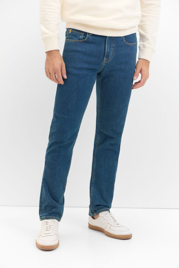 Cortefiel Jeans slim fit Dynamic Azul