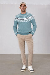 OOTO Pantal&oacute;n chino pana Beige