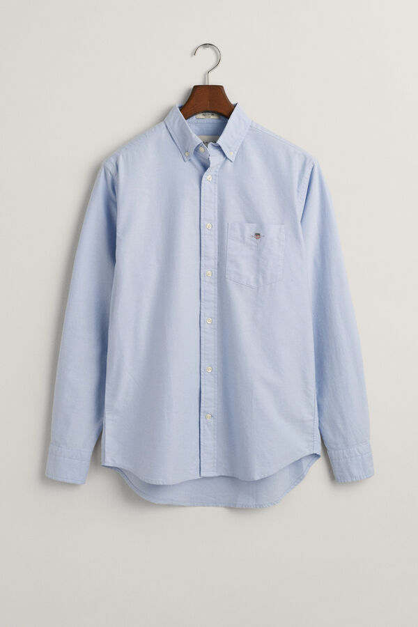 Cortefiel Camisa Oxford de corte regular Azul