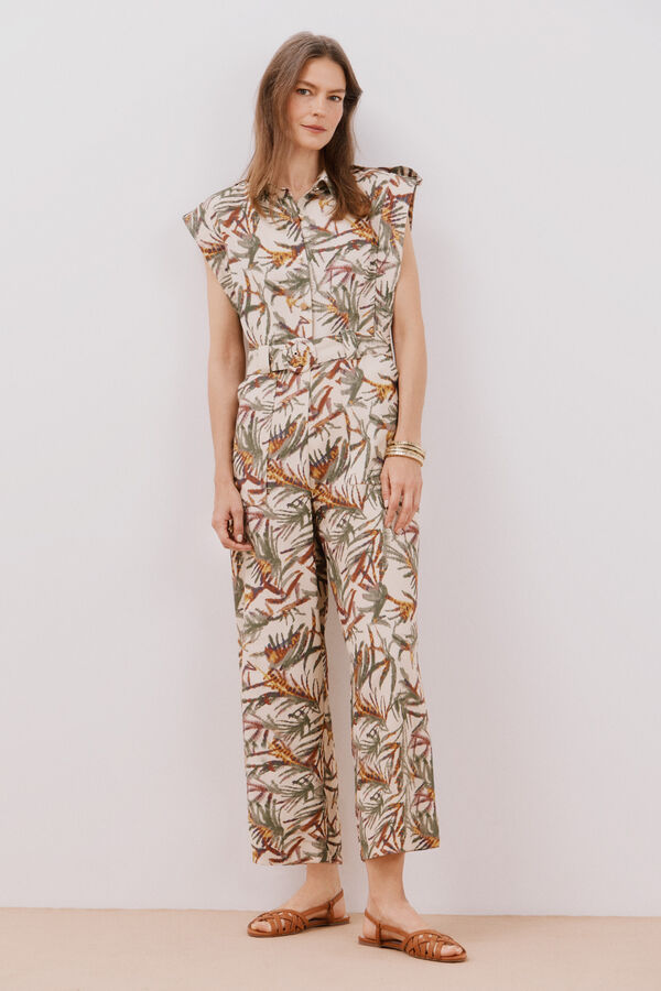 Cortefiel Mono estampado Estampado blanco