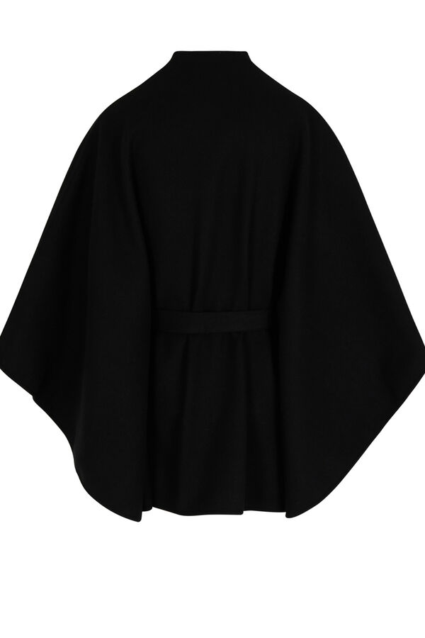 Morgan Capa com cinto Preto