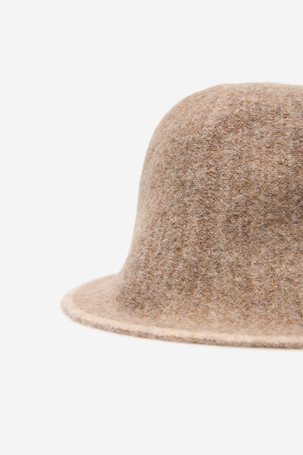 Cortefiel Chap&eacute;u bucket Castanho
