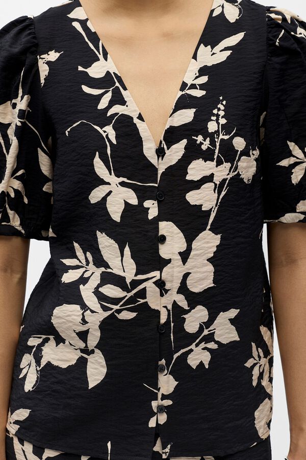 Object Blusa estampada Preto
