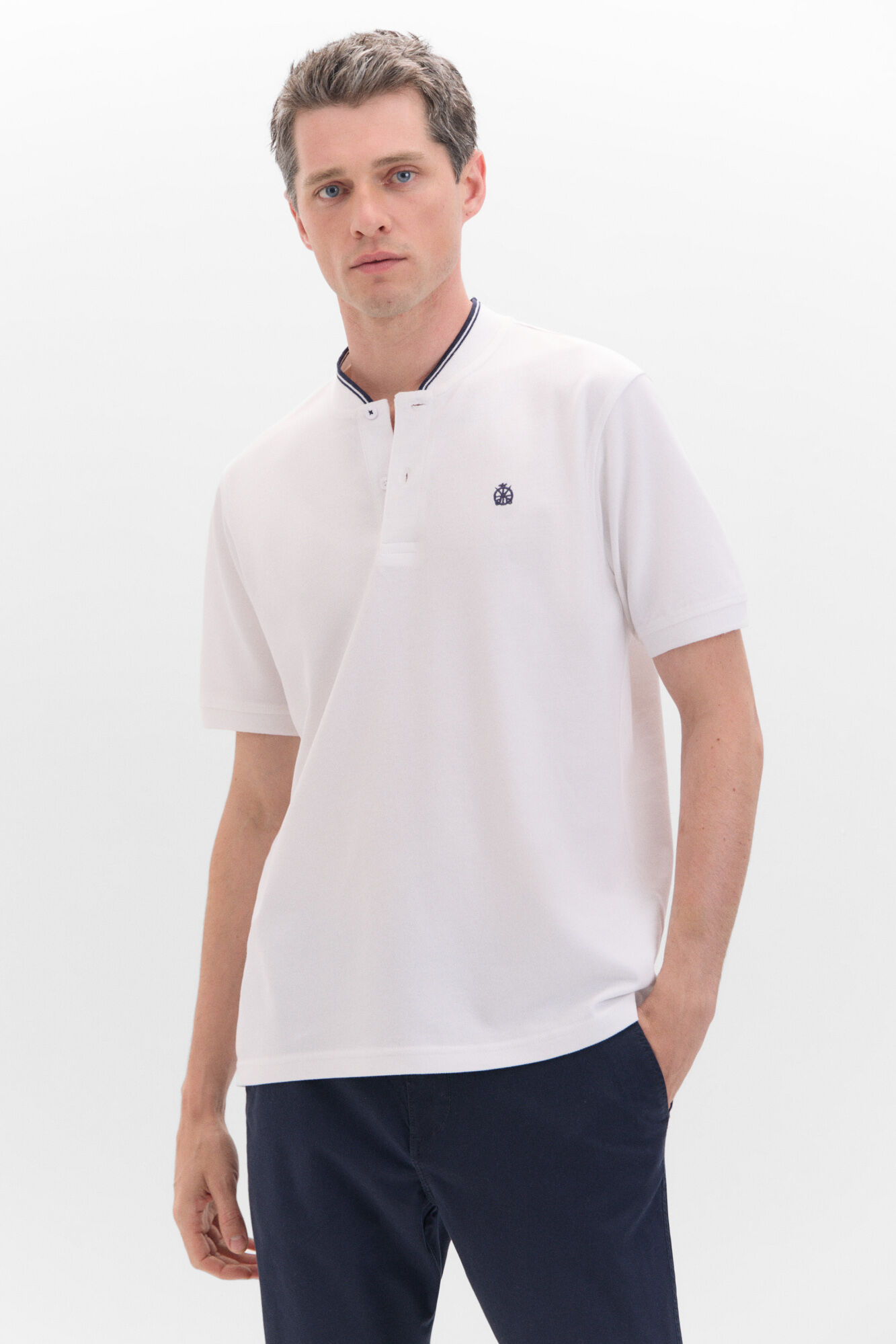 Cortefiel Polo cuello bomber