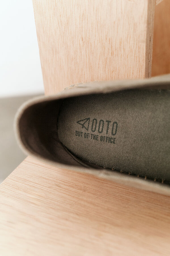 OOTO Alpargata tela Kaki