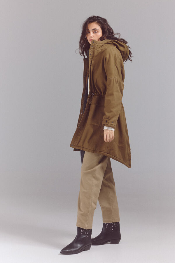 Slowlove Parka ligera Kaki