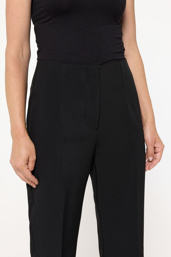 Vero Moda Pantal&oacute;n largo con encaje Negro