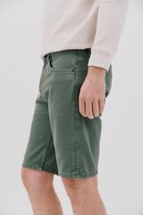 Cortefiel Bermuda denim cor Verde