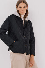 Cortefiel sweatshirt curto com capuz Preto