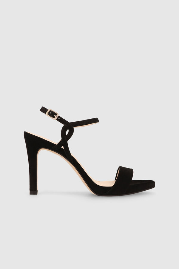 Lodi Sandalia tac&oacute;n Negro