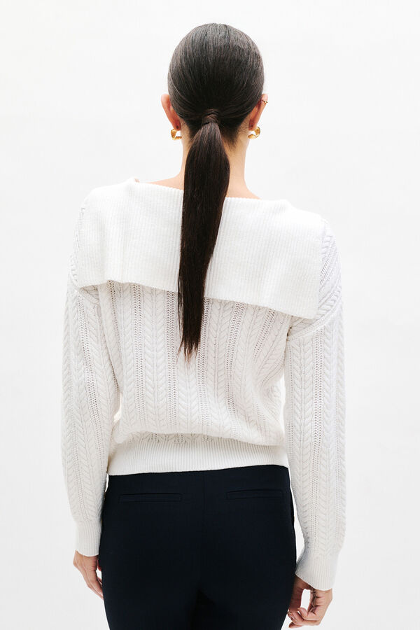 Caroll Camisola curta Branco