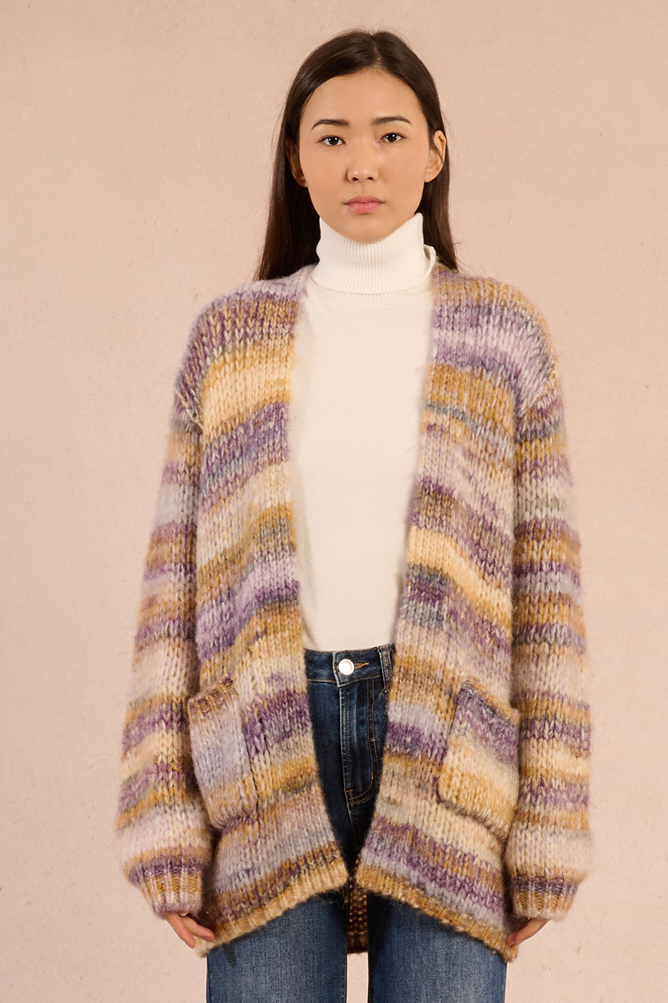 Molly Bracken Estampado riscas manga comprida feminino