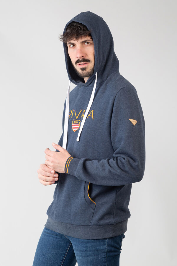 Privata Sudadera con capucha y bolsillos Azul
