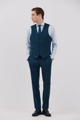 Cortefiel Pantal&oacute;n azul slim fit Azul oscuro