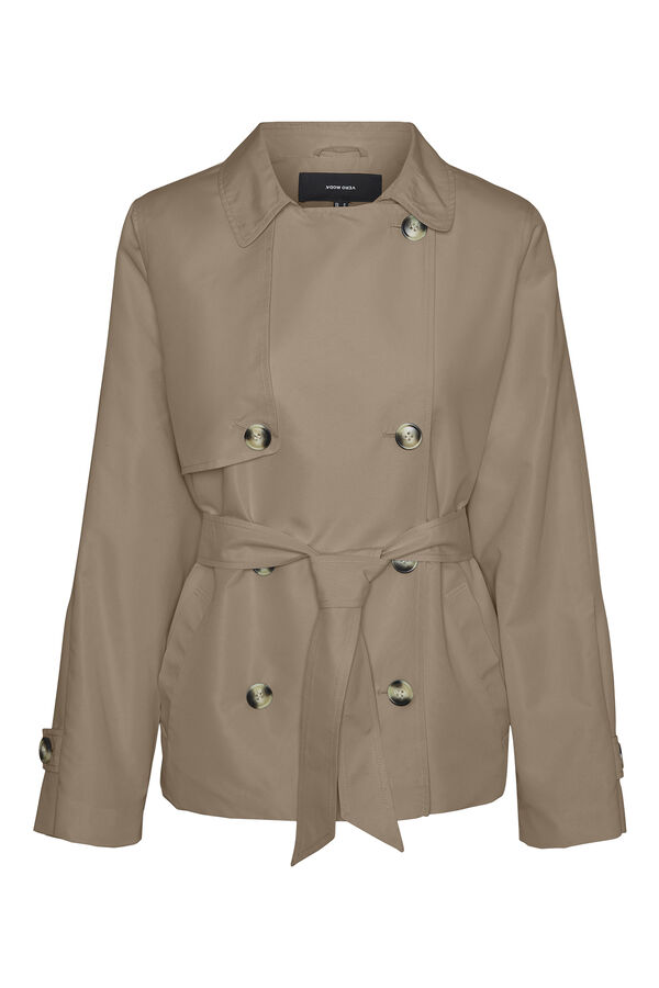 Vero Moda Gabardina corta Verde