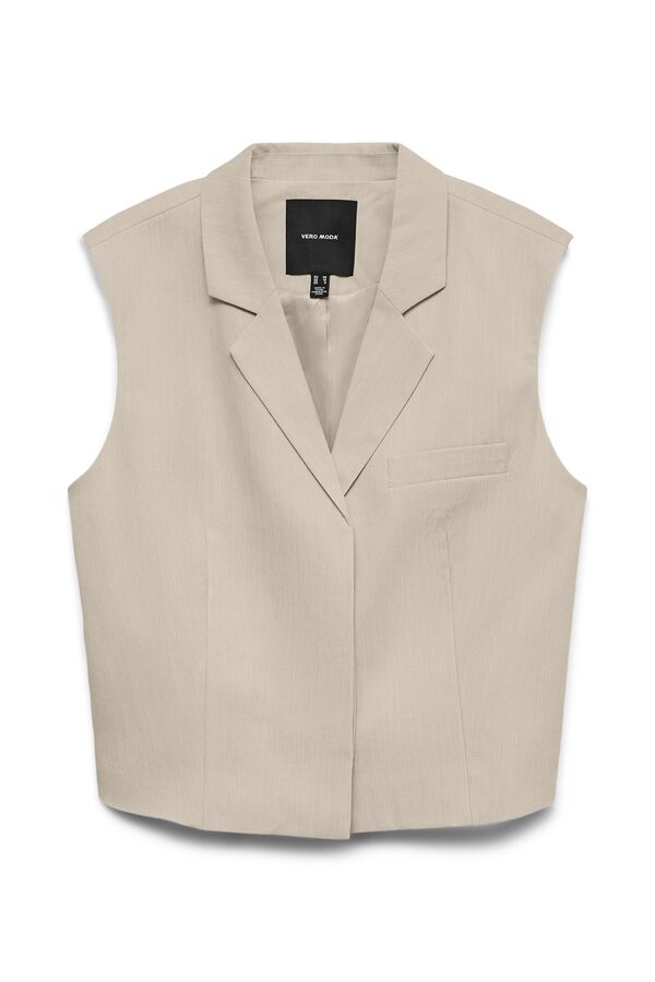 Vero Moda Colete de vestir Tostado