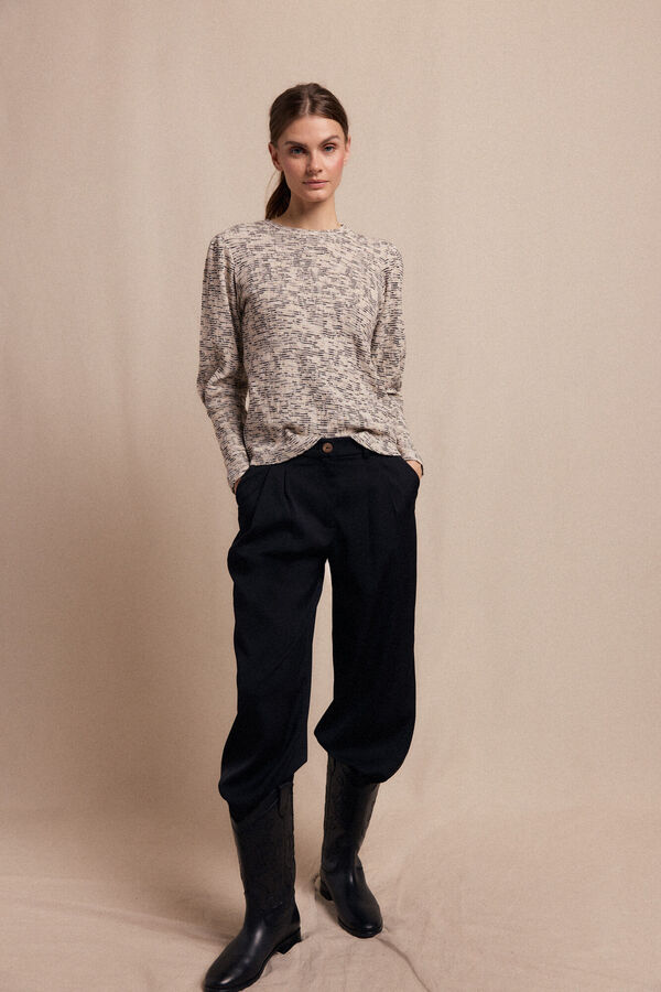 Slowlove Top estructura frunce Multicolor