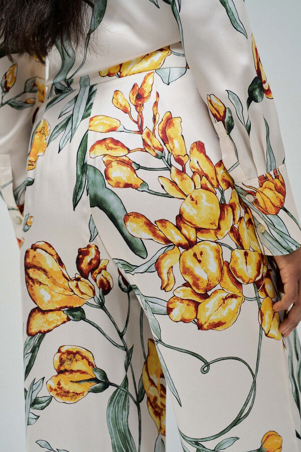 Salsa Jeans Cal&ccedil;as estampadas Tostado