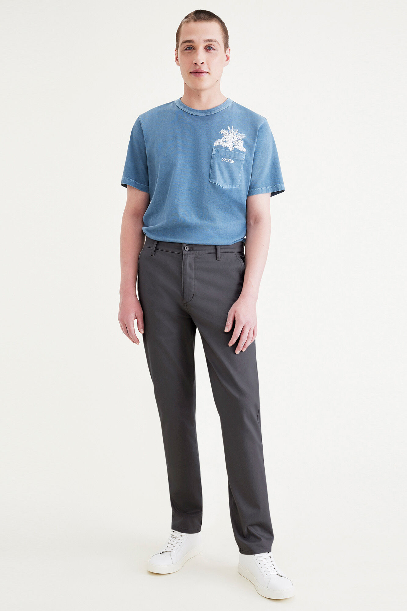 Dockers Cal&ccedil;a cal&ccedil;as chino Slim Fit Original para homem