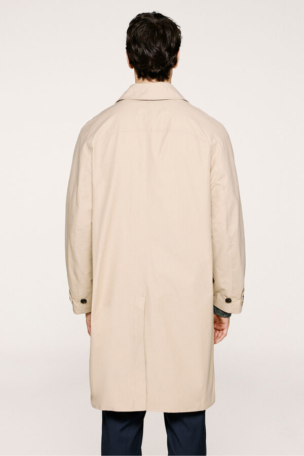 Selected Gabardina algod&oacute;n org&aacute;nico Beige