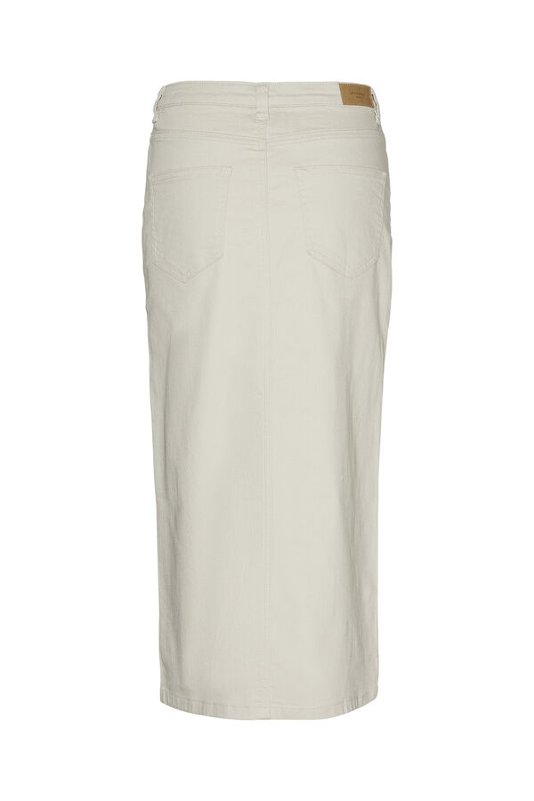 Vero Moda Falda vaquera 7/8 Beige
