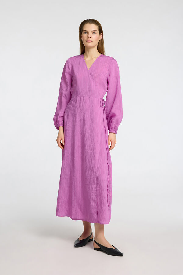 Selected Femme Vestido longo envolvente Subiu