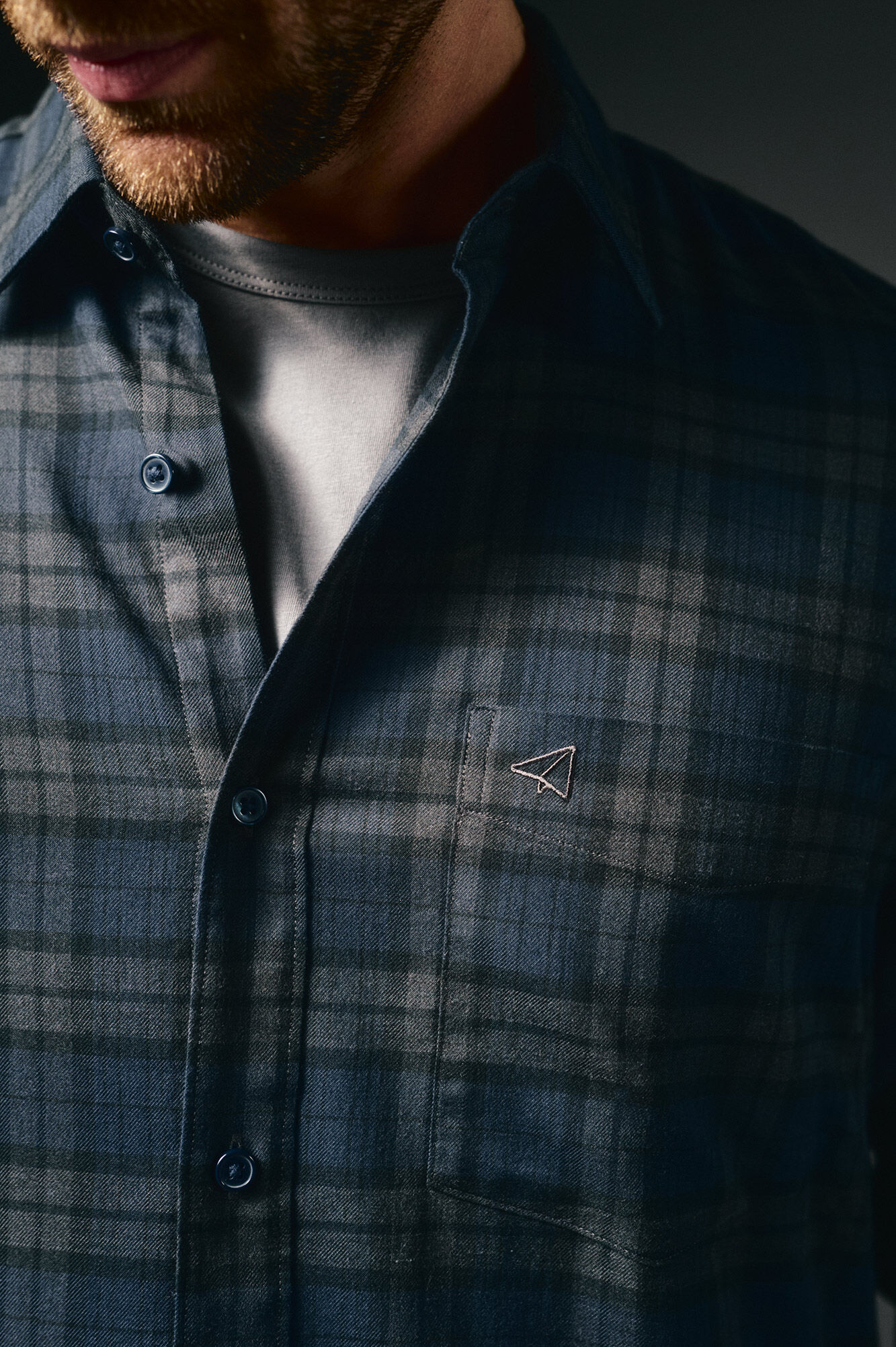 OOTO Camisa cuadros franela