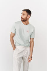 OOTO Camiseta gr&aacute;fica lavada OOTO Verde