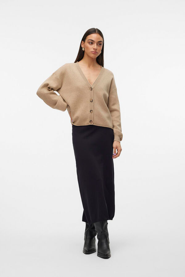Vero Moda C&aacute;rdigan de punto Marr&oacute;n