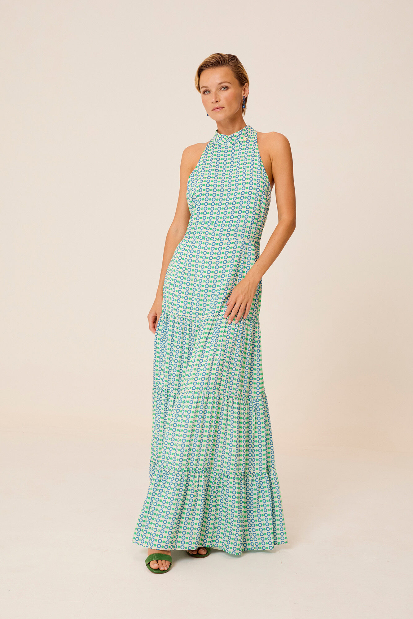 Dolores Promesas Vestido Largo Flora