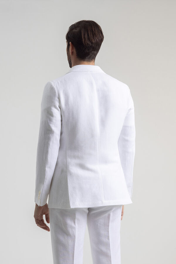 PuroEGO Americana lino Blanco