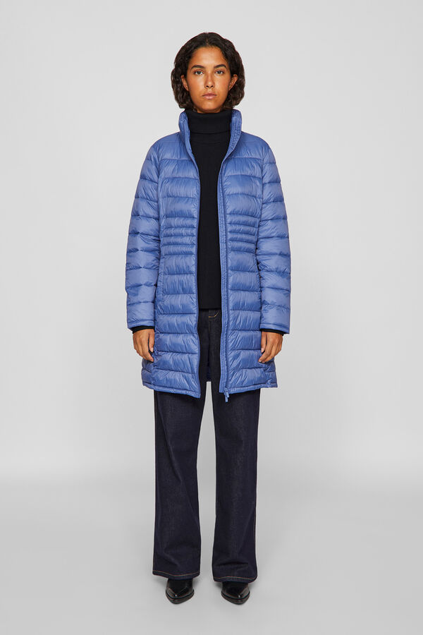 Vila Abrigo largo ultraligero Azul