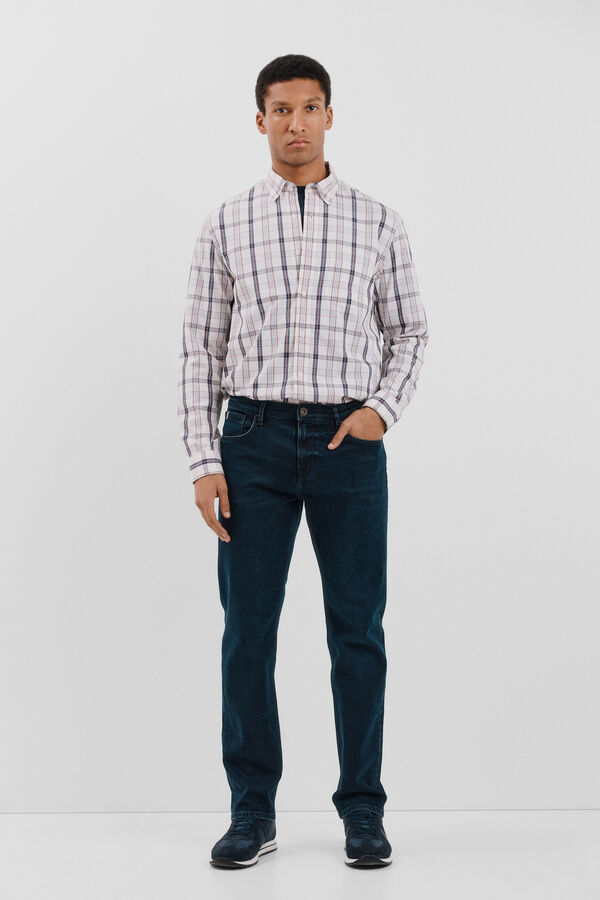 Cortefiel Jeans regular fit Azul