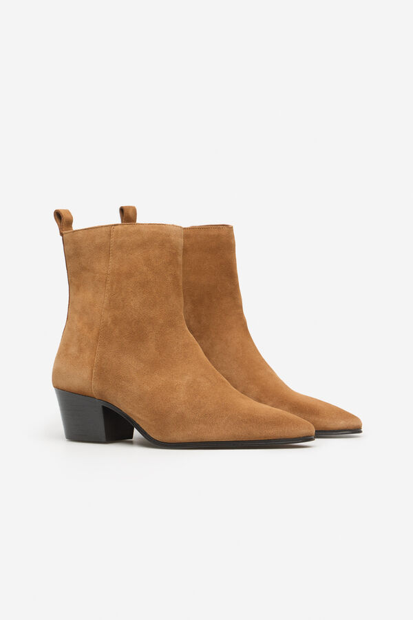 Cortefiel Bota de croute de Botins Castanho