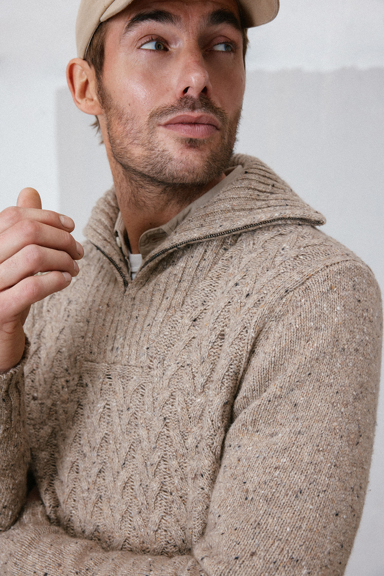 OOTO Jersey cuello semicisne