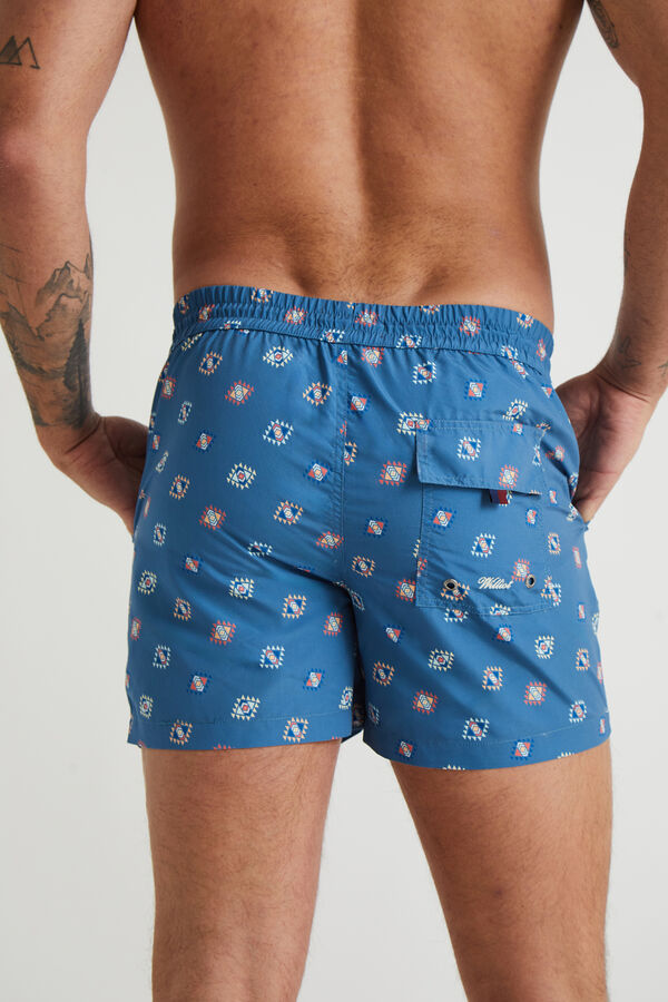 Williot Ba&ntilde;ador &Eacute;tnico Azul