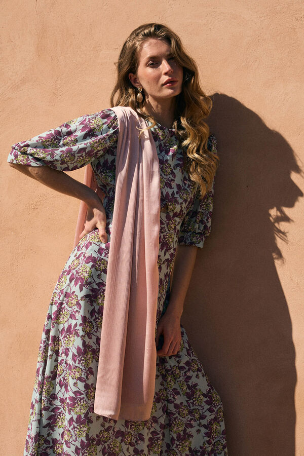 Polín Et Moi Vestido floral Joline Azul