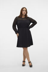 Vero Moda Curve Vestido curto de tamanho grande Preto