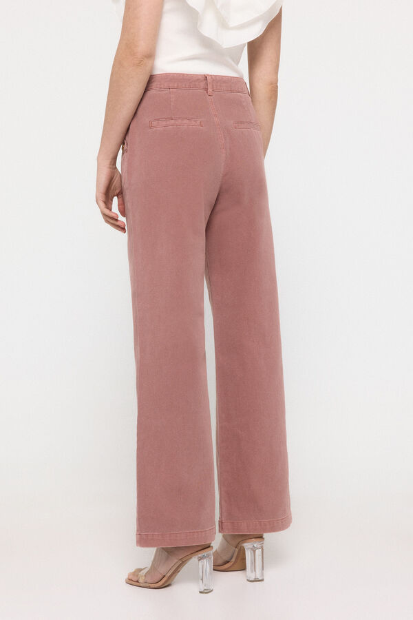 Vero Moda Jeans de tiro alto Rosa