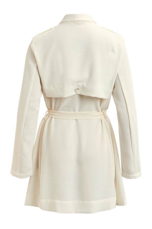 Object Chaqueta con cintur&oacute;n Beige