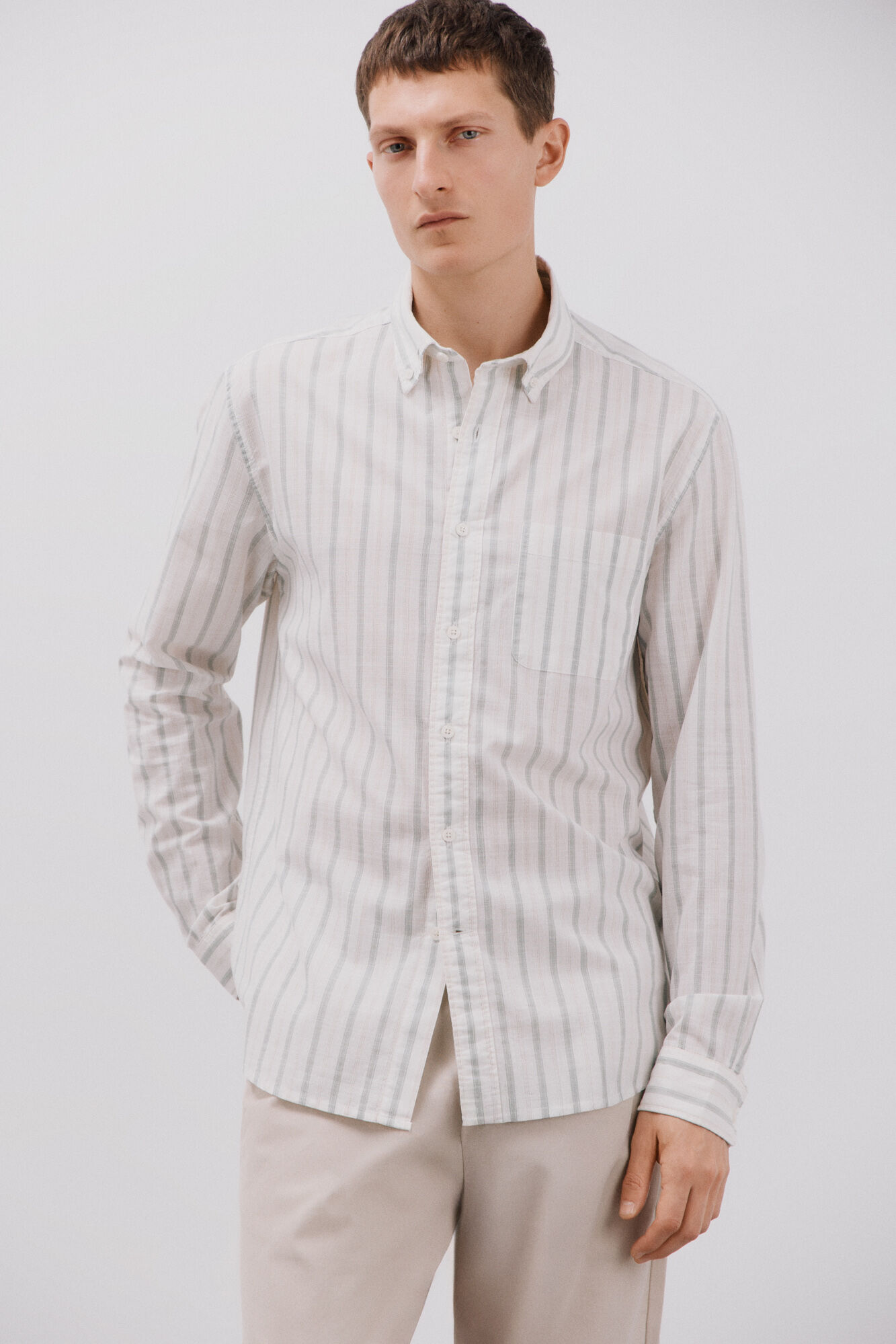 Cortefiel Camisa rayas