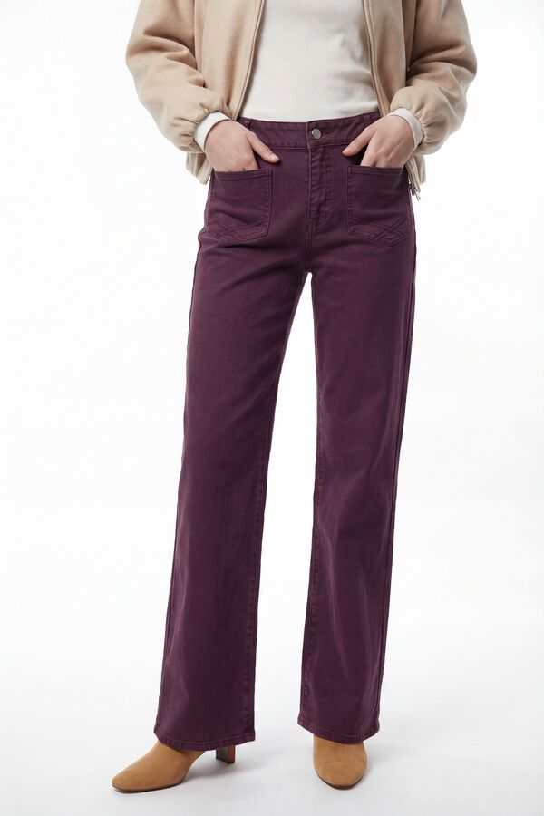 Vila Chaqueta con mangas globo Beige