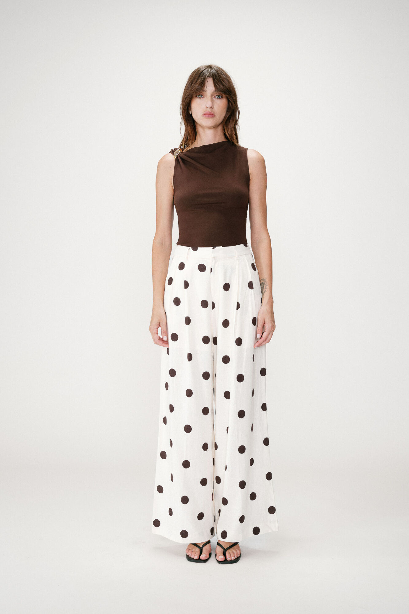 Grace & Mila Pantal&oacute;n estampado lunares Wynell