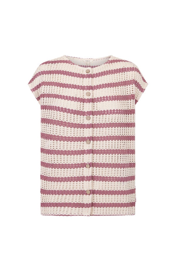 Slowlove Colete r&uacute;stico Roxo