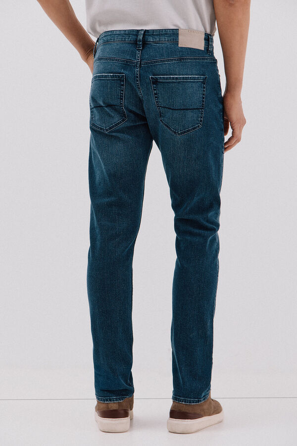 Cortefiel Pantal&oacute;n vaquero slim fit Azul oscuro