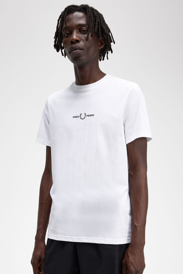Fred Perry Camiseta fred perry manga corta Blanco