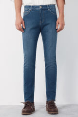 Cortefiel Pantal&oacute;n vaquero ligero slim fit Azul